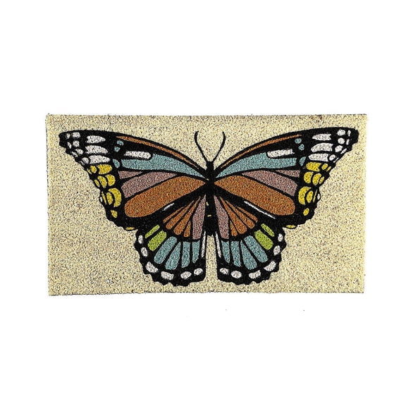 Butterfly Fields Coir Mat
