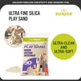 thumbnail image 3 of Sun Joe 2 Pack Ultra Fine Silica Play Sand, Sandboxes & Sensory Tables, 20 lbs, PLYSAND20, 3 of 12