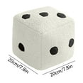 Cute Dice Plush Doll Toy,7.87 Inches Dice Fun Filled Large Educational ...