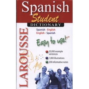 Pre-Owned Larousse Spanish Student Dictionary: Spanish-English/English-Spanish (Paperback) 2035410142 9782035410146