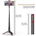 thumbnail image 4 of Trípode extensible para teléfono, palo selfie con trípode, soporte para monopié móvil, palo selfie inalámbrico con Bluetooth para Xiaomi iPhone, negro, 4 of 5
