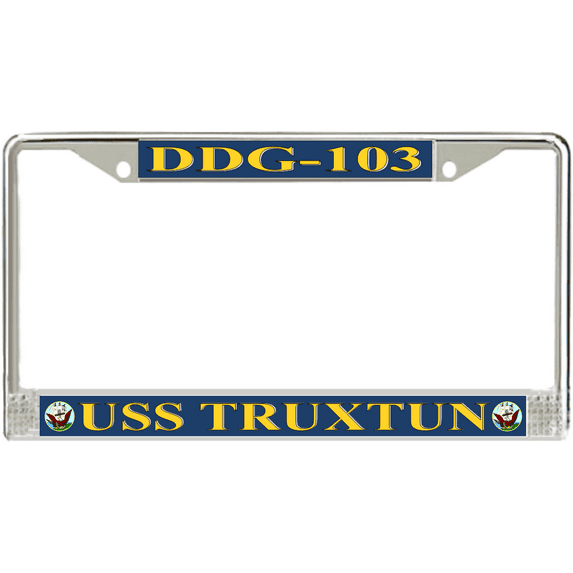 USS Truxtun DDG-103 License Plate Frame