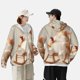 thumbnail image 4 of Balery Relaxing Cat With Tea Sudadera ligera de manga larga con capucha y protección solar UPF 50+ para hombre y mujer, ideal para pesca y running-X-Large, 4 of 7