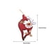 thumbnail image 4 of Colgantes de de Navidad animales niños adornos colgantes ligero Festival árbol colgante boda hogar habitación vacaciones decoraciones Kits de decoración para fiestas Corazón de ciervo marrón Wosthever HA069822-04, 4 of 6