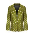 thumbnail image 5 of Wiyuqeen Womens Blazer Dressy Casual Long Sleeve Business Jackets Elegant Polka Dot Print Formal Coats Work Office Suits, 5 of 6
