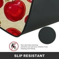 thumbnail image 4 of Red Apple Home Kitchen Rugs and Mats Non Skid Washable Set of 2, Farmhouse Apples Kitchen Mats for Floor, Vintage Kitchen Runner Rug, Fruits Kitchen Decor, 4 of 6