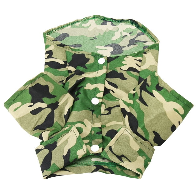 Camisas para Perros ANGGREK Camuflaje Verano Transpirables Y Frescas para Perros Pequeños A Medianos Gatos