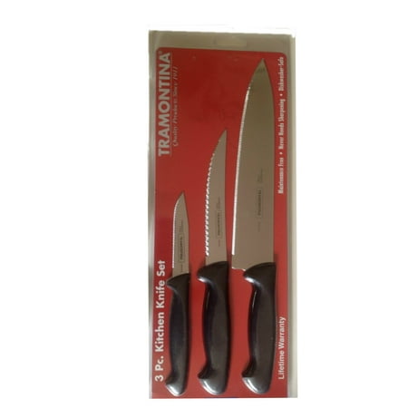 Tramontina 80020 505 Kitchen Knife Set Stainless Steel 3 Piece