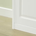 thumbnail image 3 of Haotian FSR94-W, White Shoe Cabinet with 3 Flip Drawers, Narrow Freestanding Shoe Rack, 3 of 8