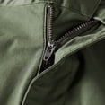 thumbnail image 6 of Edvintorg Cargo Shorts for Men Casual Shorts Solid Zippered Pocket Mid-Waist Five-Piece Pants Shorts Workout Shorts Men, 6 of 6