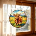 thumbnail image 5 of Acrylic Jigsaw Puzzle Suncatcher, Suncatcher Puzzle, 83 Pieces Acrylic Puzzle Window Hanging, Colorful Stained Glass Acrylic Sun Catcher Decor, for Women Mom, 5 of 6