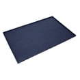 thumbnail image 4 of Estera de alimentación para mascotas, patrón de cachorro, resistente al agua, antideslizante, estera de comida para perros de silicona de grado alimenticio pequeño para pisos, azul oscuro, 4 of 5