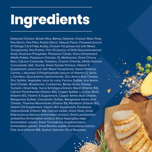 Blue Buffalo Life Protection Formula Natural Senior Dry Dog Food, Chicken and Brown Rice 4.5KG