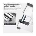 thumbnail image 2 of 3pzs Candado Cortina Extra Seguridad Metálico 80mm gris, 2 of 3