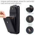 thumbnail image 2 of TECH CIRCLE For iPhone 15 Wallet Case with Card Holder,PU Leather Flip Kickstand Magnetic Clasp Durable Shockproof Protective Phone Case for Apple iPhone 15 6.1" 2023,Black, 2 of 5