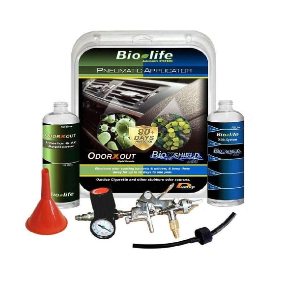 Pneumatic Applicator for Odor Removal & Prevention