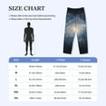 thumbnail image 4 of Vsdgher The Galaxy Print Mens Pajama Pants Sleep & Lounge Pants, PJ Bottoms With elastic waistb and Pockets, 4 of 5