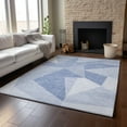 thumbnail image 6 of Addison Rugs Mayfield Washable Transitional Geometric Sky Rectangle Rug, 8' x 10', 6 of 6
