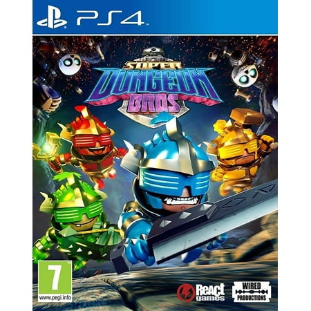 Super Dungeon Bros (PS4) Playstation 4 Game (Bros B4