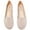 Tan 1910013-228, variant on Women's Wide Width Flats Shoes, Soft Knitted Breathable Plus Size Ladies Slip on Office Ballet Shoes.