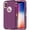 Purple, variant on Entronix Heavy Duty Case Compatible with iPhone X / iPhone XS, Shockproof Hard Cover, Purple