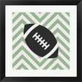 thumbnail image 1 of Eat Sleep Play Football - Green Part I by Sports Mania, Framed Wall Art, 19.5W x 19.5H, 1 of 1