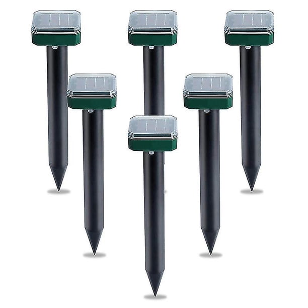 6 piezas Solar Ed Snake Repnt para exteriores, Ultrasonic Snake Repnt, Solar Snake Repnt F