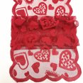 thumbnail image 6 of Valentines Day Decor Table Runner - 13 x 72 Inch Red Lace Table Runner for Wedding Party, Valentines Decorations - Valentines Day Decor Home Romantic Decorations Heart Shaped Table Runner, 6 of 9