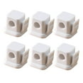 thumbnail image 1 of 6 clips magnéticos para cables, organizador de cables de escritorio. Blanco, 1 of 9