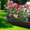 thumbnail image 4 of Corrugated Metal Garden Edging 6" x 40Ft, Black Landscape Border for Lawn, Flower Bed, Paver Edging, 4 of 5