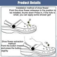 thumbnail image 5 of 2 Pices 3d Ornements Sandales Sabots(grands Yeux Drles),charmes De Chaussure,ornements Chaussures Mignons Pour Sabots Chaussures Sandale Pulsera, 5 of 5