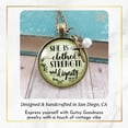 thumbnail image 4 of Clothed Strength Dignity Necklace Gutsy Goodness Female Adult Bronze Metal Jewelry, 4 of 8