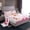 White Pink, variant on Feelyou Cute Gingerbread Man Full Size Sheets, Cartoon Christmas Bed Sheets, Teens Kids Women Girls Sheet Sets, Breathable Home Decor, 4pcs