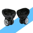 thumbnail image 2 of 2PZ PVC ROTELLA RICAMBIO PER VALIGIA TROLLEY RUOTE BAGAGLIO, 2 of 8