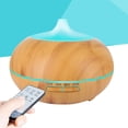 thumbnail image 3 of Difusor de aromaterapia 550ml Difusor de aceite esencial de gran capacidad Humidificador ultrasónico eléctrico para spa y meditación con control remoto (enchufe de la UE) kaili Sencillez, 3 of 3