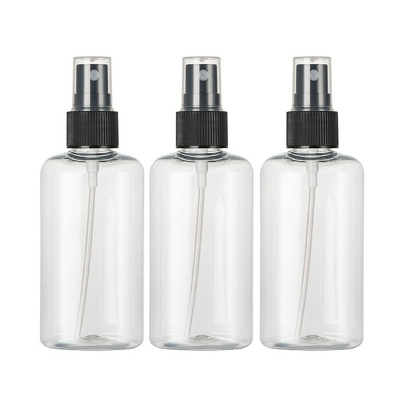 50ml/100ml 3Pcs/Set Spray Bottle Fine Mist Anti-Slip Bottom Reusable Spray Bottle Travel Refillable Container Cosmetic Supplies