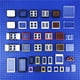 thumbnail image 1 of Friends Houses Windows Accessories Building Blocks House Parts Door Transparent Glass Windows Frame Fence Brick City Castle Toys4 pcs18 He Qiyong unisex, 1 of 1