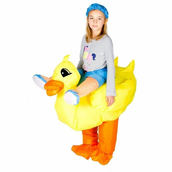 Bodysocks Kids Inflatable Duck Fancy Dress Costume (Age 6 )