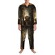 thumbnail image 3 of Fotbe Sunflower Cowboy Hat Cow Pijama de Hombre con Estampado de Manga Larga, Conjunto de 2 Piezas, Ropa de Dormir Suave y Cómoda con Bolsillos-X-Large, 3 of 7