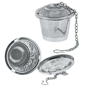 U.S. Kitchen Supply Stainless Steel 2" Tea Ball Strainer Infuser (2 Count)