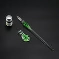 thumbnail image 6 of Grofry Glass Pen Glass Dip Pen Faux Ink Signature Inside Flower for Writing Art Decor Gift, 6 of 7