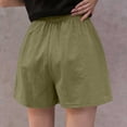 thumbnail image 6 of Asxite Womens Pajamas Pants Loose Elastic Waist Solid Pocket Casual Short Sleepwear, 6 of 6