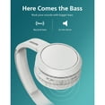 thumbnail image 2 of Philips H4205 on-Ear Wireless Headphones with 32mm Drivers and BASS Boost on-Demand, White, 2 of 8