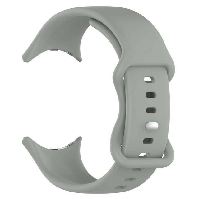 Sports Silicone Strap For Google Pixel Watch 3 41 45mm Replacement Correa Bracelet For Google Pixel 2 Smart Watch Band Accessory grey For Pixel Watch 2