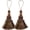 Dark Coffee, variant on Set of 2 Elegant Polyester Tassel Handmade Colorful Craft Tassels Charms for Key Chain Straps DIY Accessories (Golden, 2 pack)