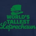 thumbnail image 3 of CafePress - World's Tallest Leprechaun Dark T Shirt - Men's Classic Graphic Cotton T-Shirt, 3 of 4