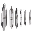 thumbnail image 1 of HSS Center Drill Bits 60 Degree Set Double End  and  for Metal Processing, 1 of 7