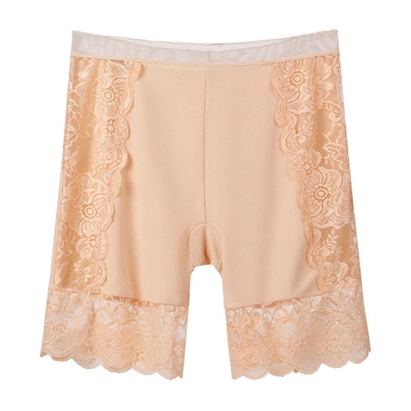 CHUMUD Plus Size Boyshorts Underwear for Women Anti Chafing Shorts for Under Dresses Soft Boxers Panties Tummy Control Lace Panty