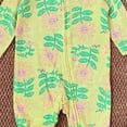 thumbnail image 3 of CAICJ98 Baby Pajamas Baby Clothes for Boys Girls Unisex Zip-Front Non-Slip Onesie Sleeper Infant Baby Girl Clothes (Light Yellow,6-9 Months), 3 of 3