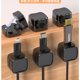 thumbnail image 1 of 6 clips organizadores de cables, clips autoadhesivos para cables, herramientas de gestión de cables, 1 of 4